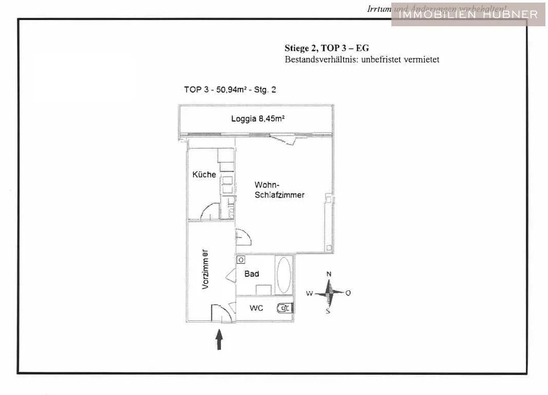 1-Zimmer-Wohnung kaufen in Wien – 51 m², € 145.000 – Bild 9 von 11