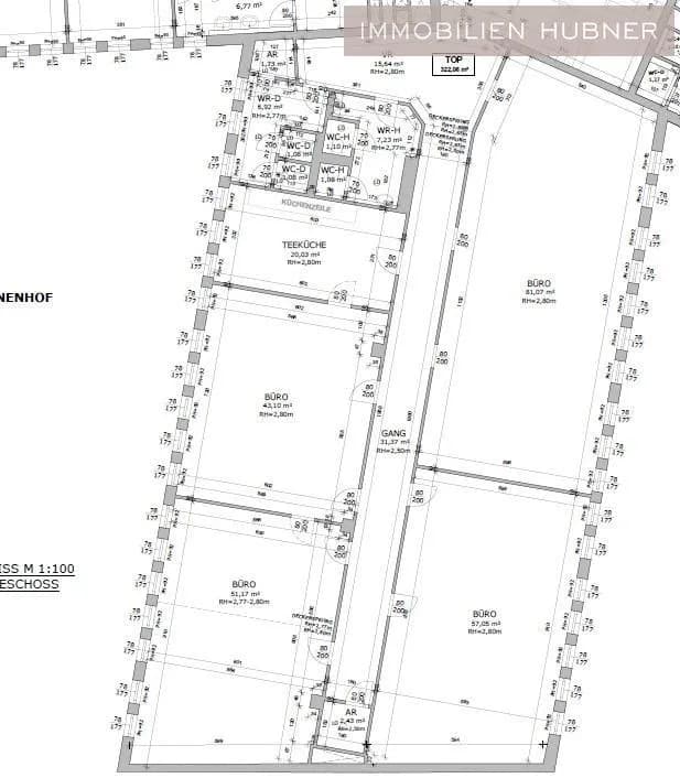 10-Zimmer-Gewerbeimmobilie mieten in Wien – 318 m², € 4.738 – Bild 6 von 14