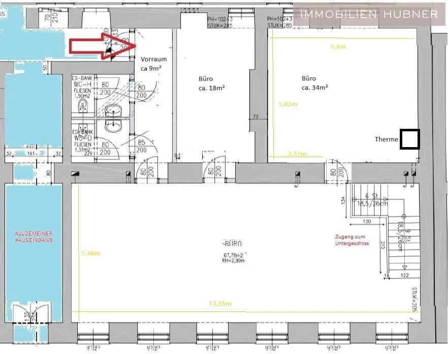 Gewerbeimmobilie mieten in Wien – 170 m², € 2.079 – Bild 10 von 14