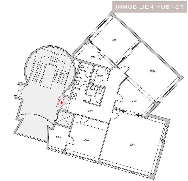 6-Zimmer-Gewerbeimmobilie mieten in Bruck an der Leitha – 223 m², € 2.886 – Bild 11 von 17
