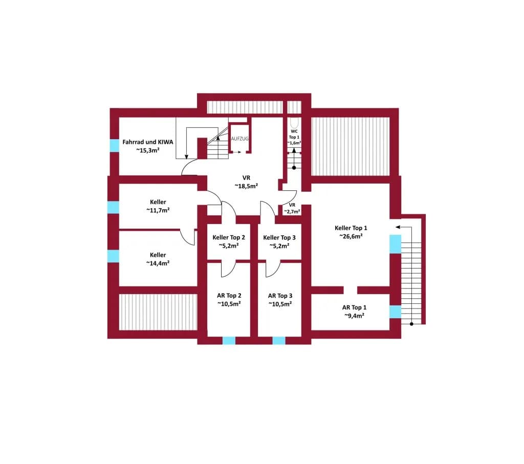 4-Zimmer-Wohnung kaufen in Sankt Pölten Land – 216,28 m², € 999.000 – Bild 8 von 8