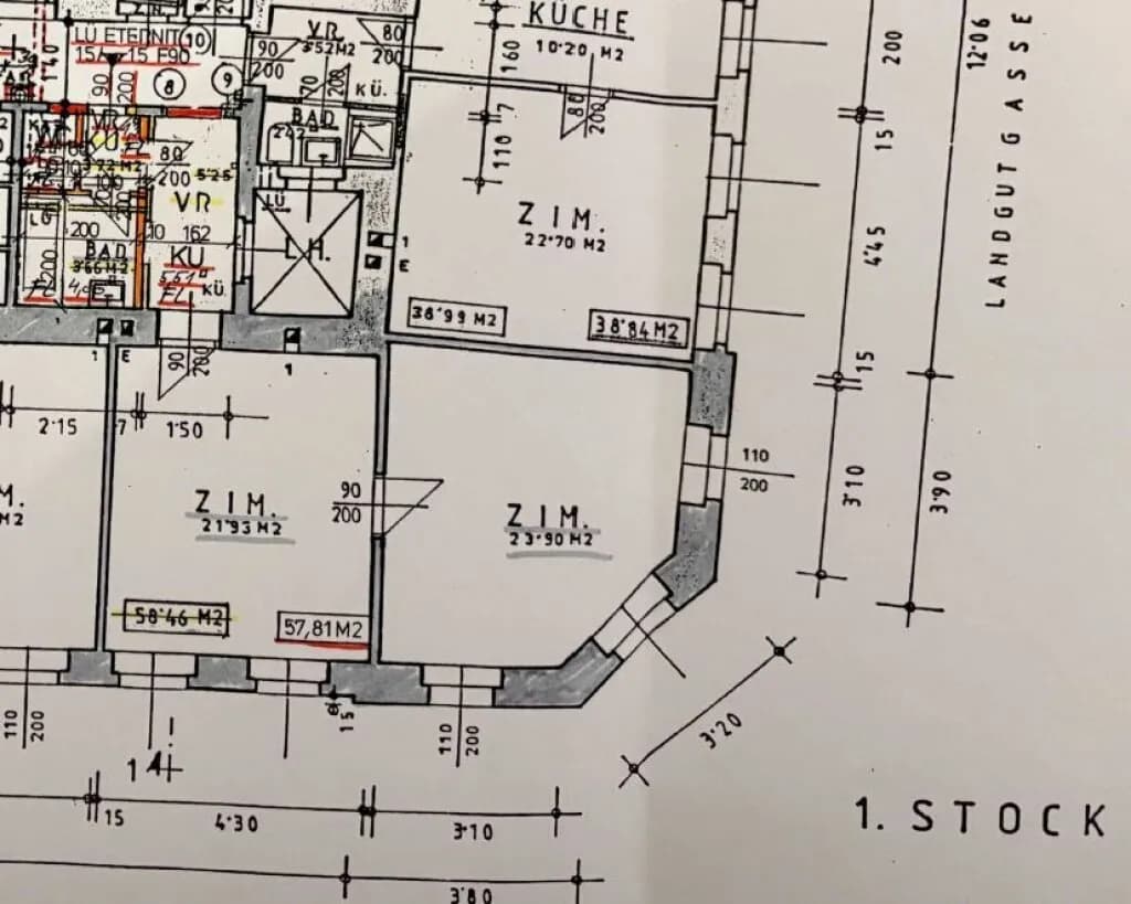 3-Zimmer-Gewerbeimmobilie mieten in Wien – 61 m², € 712 – Bild 7 von 7