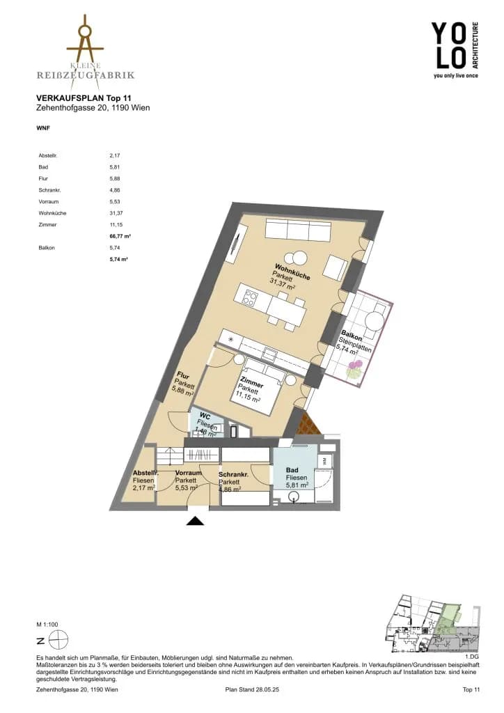 2-Zimmer-Wohnung kaufen in Wien – 66,77 m², € 718.200 – Bild 18 von 18