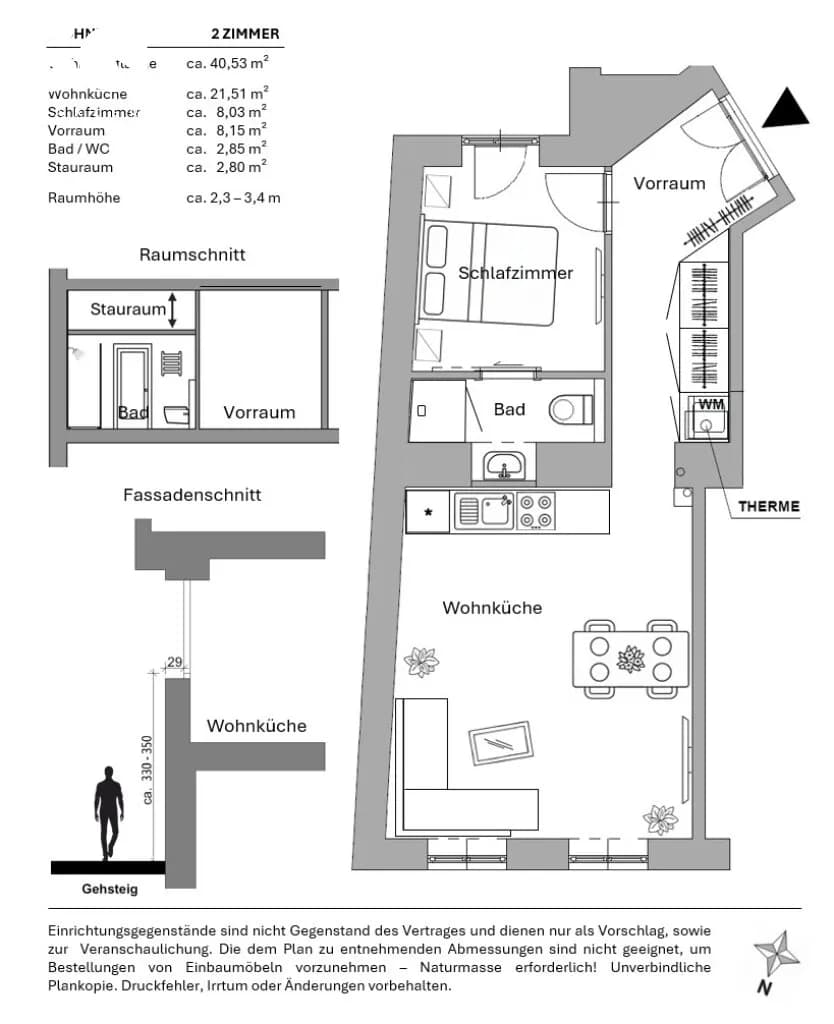 2-Zimmer-Wohnung kaufen in Wien – 41 m², € 199.900 – Bild 15 von 15
