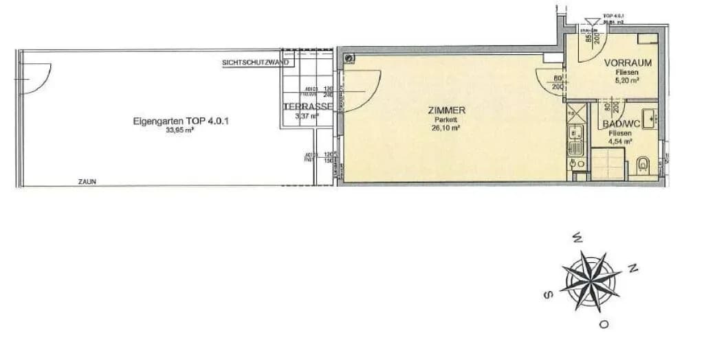 Wohnung mieten in Wien – 36 m², € 930 – Bild 4 von 6
