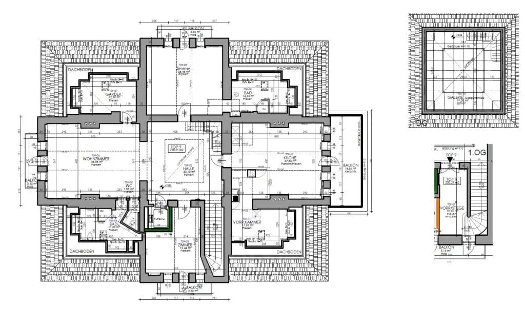 4-Zimmer-Gewerbeimmobilie mieten in Baden – 230 m², € 3.591 – Bild 11 von 11
