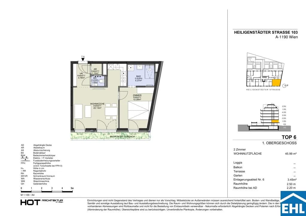 Immobilie kaufen in Wien – 45,99 m², € 309.900 – Bild 9 von 9