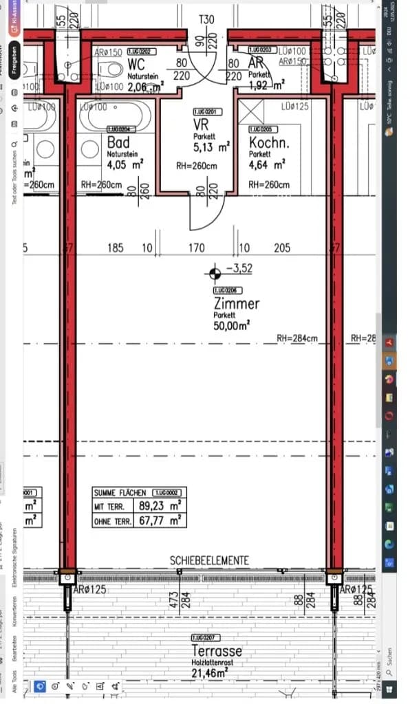 1-Zimmer-Wohnung mieten in Wien – 67,77 m², € 1.216 – Bild 9 von 9