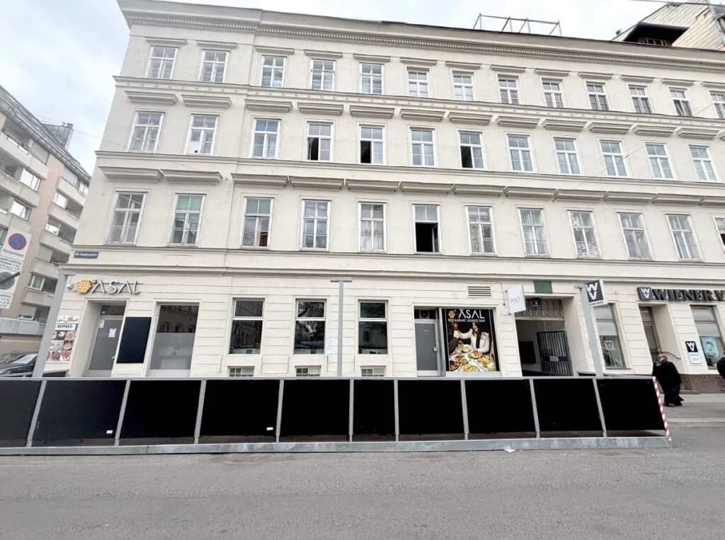 Gewerbeimmobilie mieten in Wien – 180 m², € 3.075