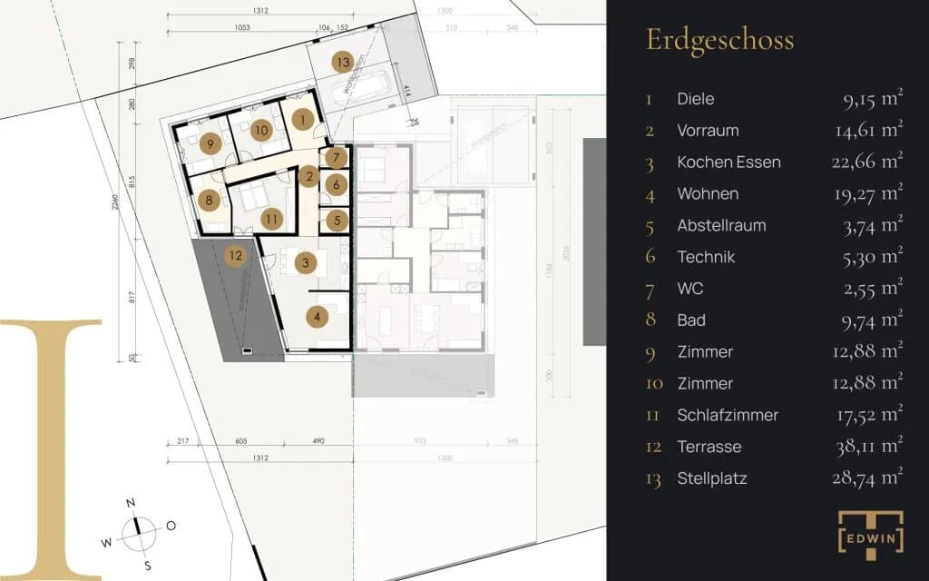 4-Zimmer-Haus kaufen in Wels-Land – 130,4 m², € 586.000 – Bild 7 von 8