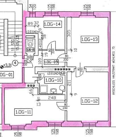 3-Zimmer-Wohnung mieten in Sankt Pölten – 78 m², € 920 – Bild 13 von 13