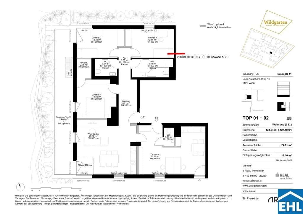 6-Zimmer-Wohnung kaufen in Wien – 127,1 m², € 459.000 – Bild 8 von 8