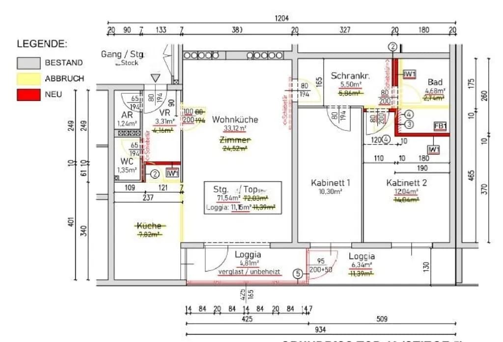 3-Zimmer-Immobilie kaufen in Wien – 82,69 m², € 449.000 – Bild 19 von 19