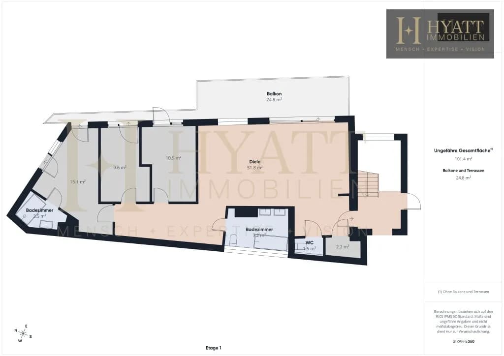 4-Zimmer-Wohnung kaufen in Wien – 100,22 m², € 1.674.000 – Bild 27 von 27