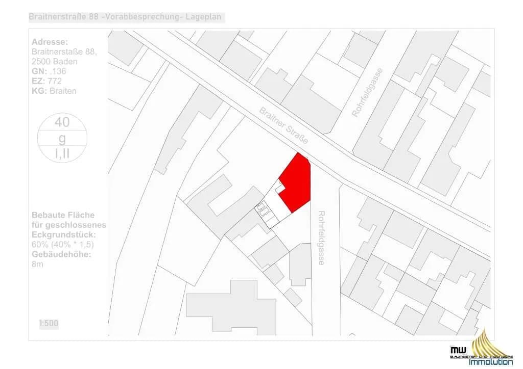 Grundstück kaufen in Baden – 363 m², € 400.000 – Bild 5 von 10