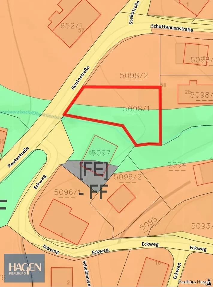 Grundstück kaufen in Dornbirn – 580 m², € 245.000 – Bild 2 von 3