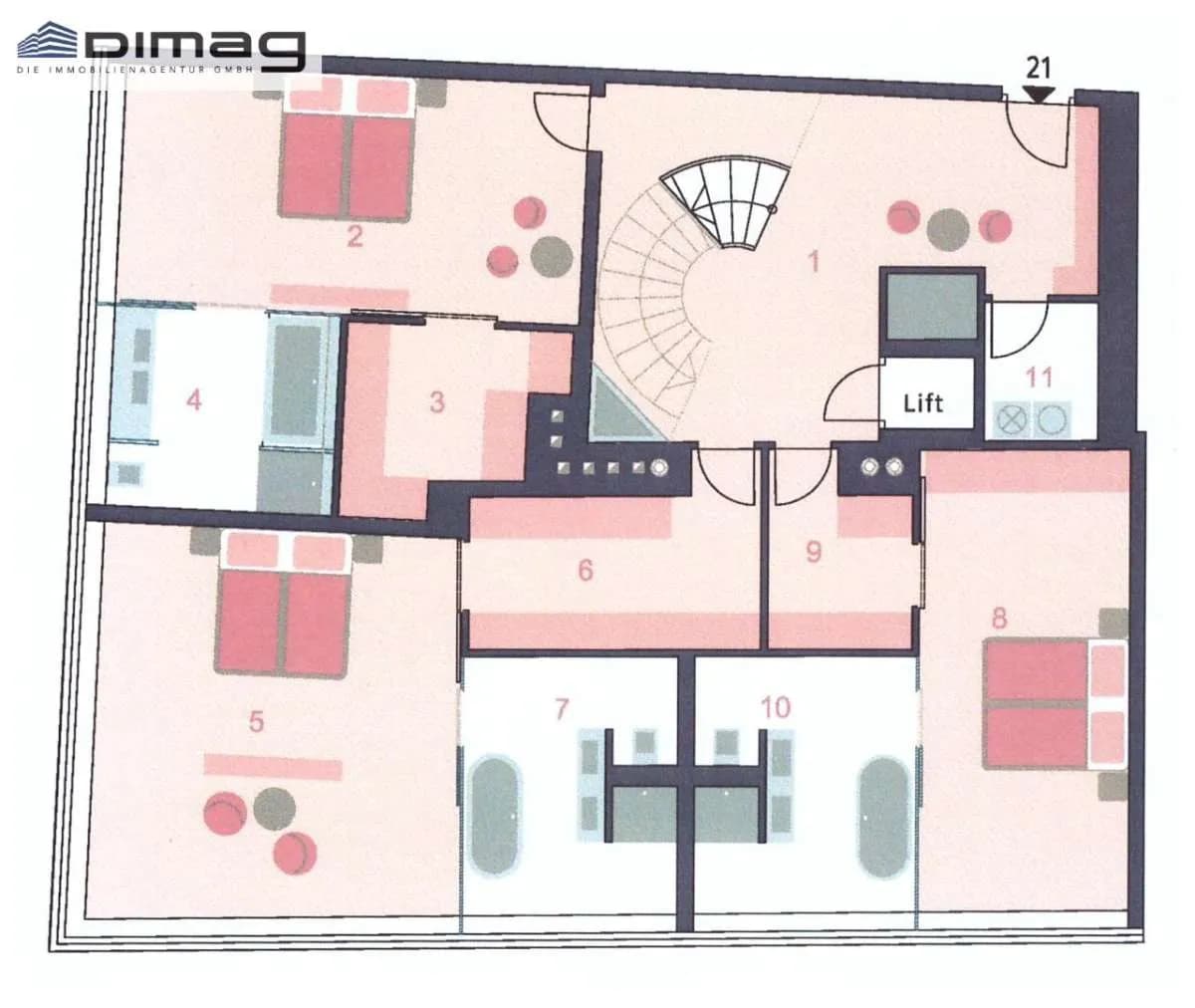 4-Zimmer-Wohnung kaufen in Wien – 330 m², € 8.500.000 – Bild 21 von 23