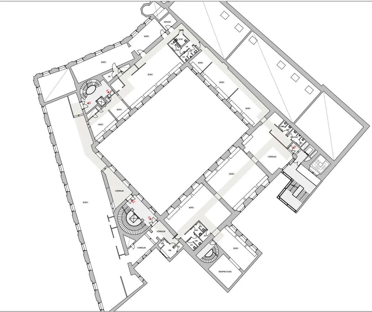 13-Zimmer-Gewerbeimmobilie mieten in Wien – 1 039 m², € 28.565 – Bild 16 von 16