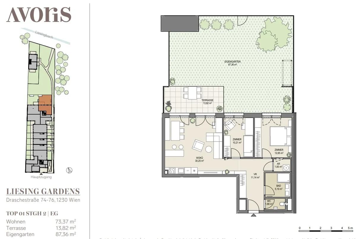 3-Zimmer-Wohnung kaufen in Wien – 73,37 m², € 549.000 – Bild 36 von 37