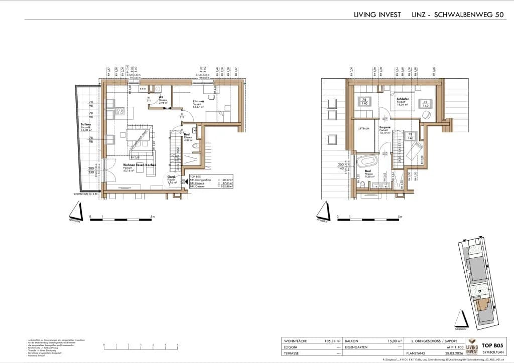 3-Zimmer-Wohnung kaufen in Linz – 106,61 m², € 611.775 – Bild 11 von 13