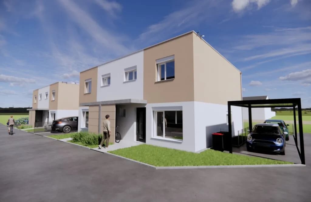 4-Zimmer-Haus mieten in Tulln – 105,7 m², € 1.555