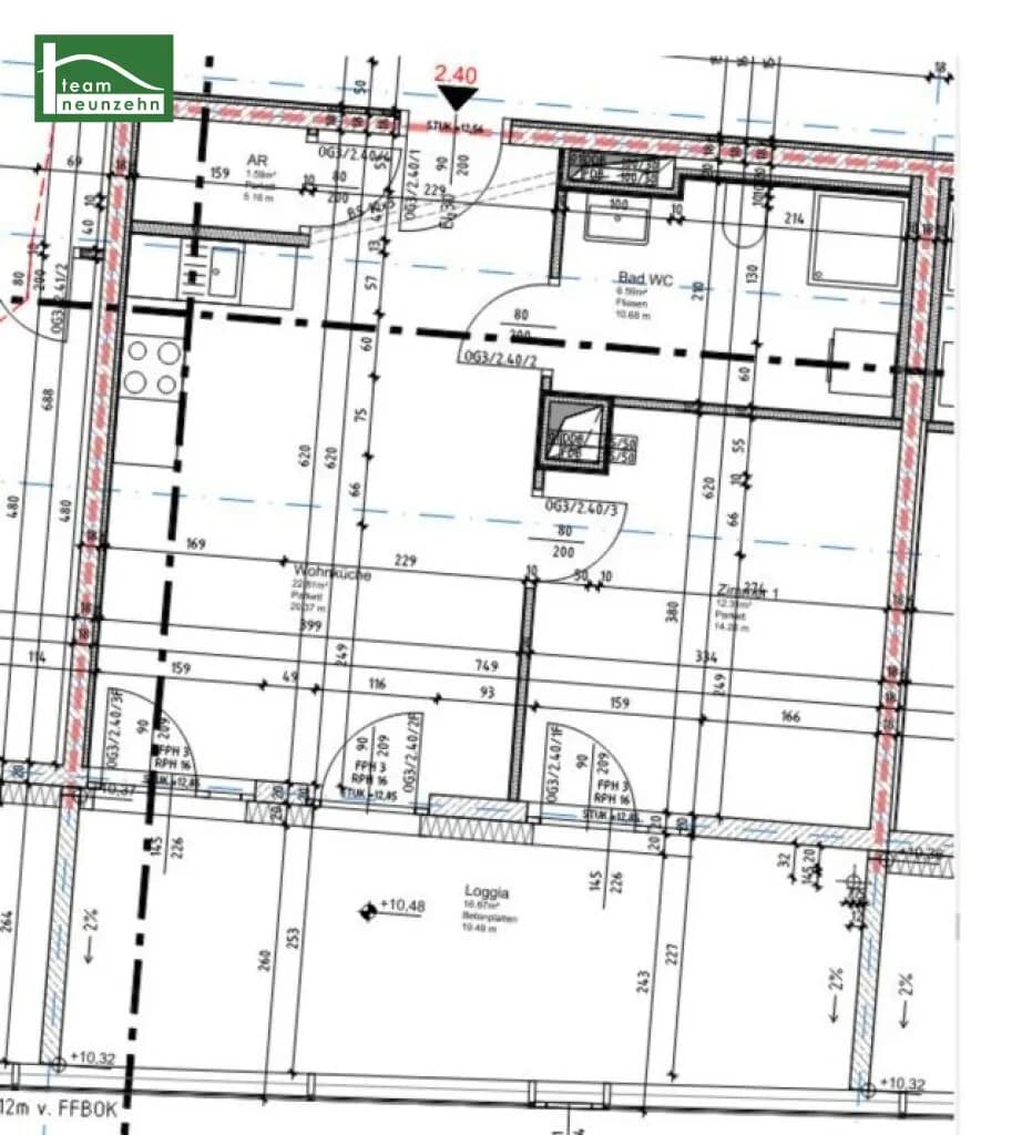 2-Zimmer-Wohnung mieten in Graz – 43,19 m², € 785 – Bild 10 von 10