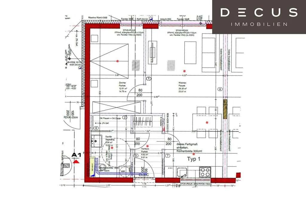 2-Zimmer-Wohnung mieten in Graz – 52 m², € 665 – Bild 41 von 41