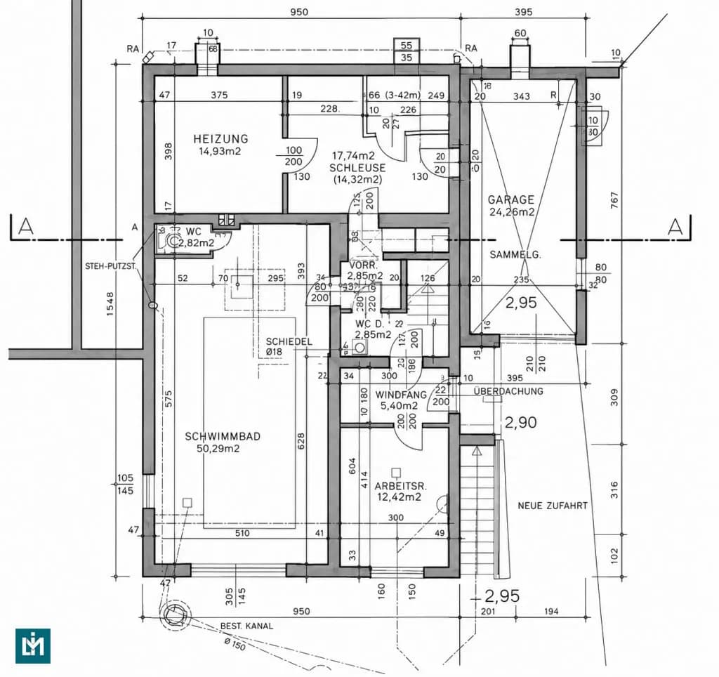 5-Zimmer-Haus mieten in Mödling – 209 m², € 2.200 – Bild 22 von 23