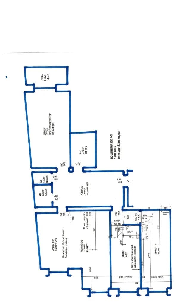 4-Zimmer-Wohnung kaufen in Wien – 94,4 m², € 599.999 – Bild 5 von 5