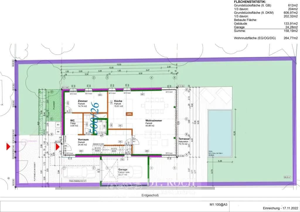 Grundstück kaufen in Wien – 612 m², € 1.300.000 – Bild 2 von 6
