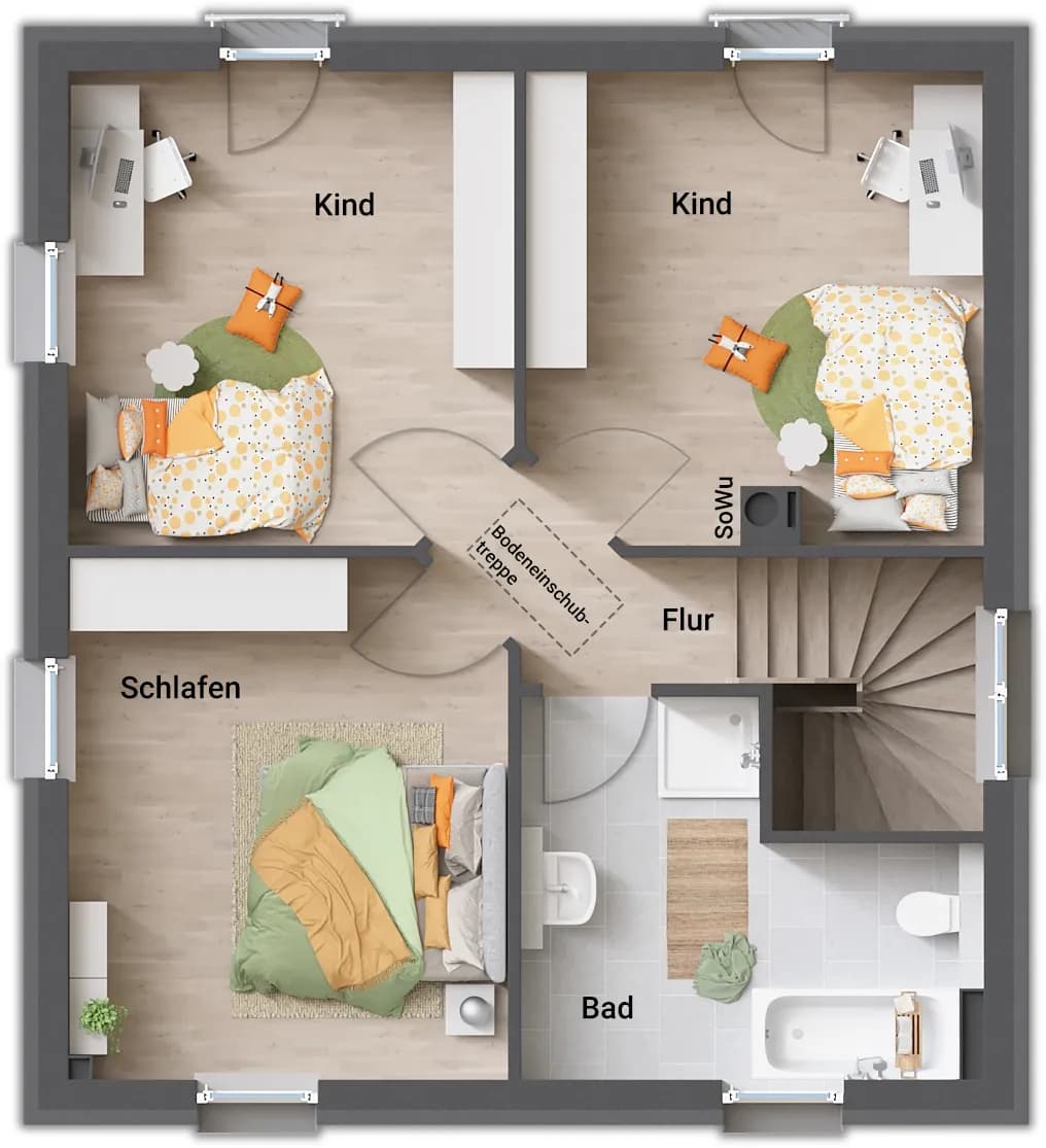4-Zimmer-Haus kaufen in Klagenfurt Land – 115 m², € 412.020 – Bild 4 von 6