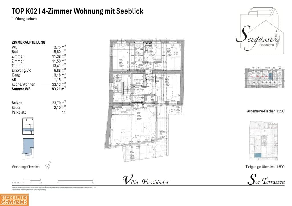 4-Zimmer-Wohnung kaufen in Gmunden – 89,21 m², € 739.000 – Bild 12 von 14