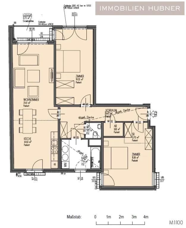 3-Zimmer-Wohnung mieten in Wien – 100 m², € 2.395 – Bild 13 von 16