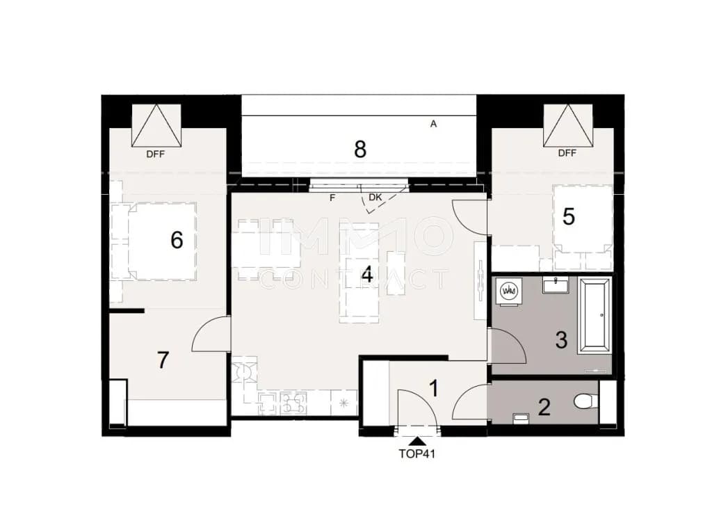 3-Zimmer-Wohnung kaufen in Wien – 71,92 m², € 537.800 – Bild 7 von 7