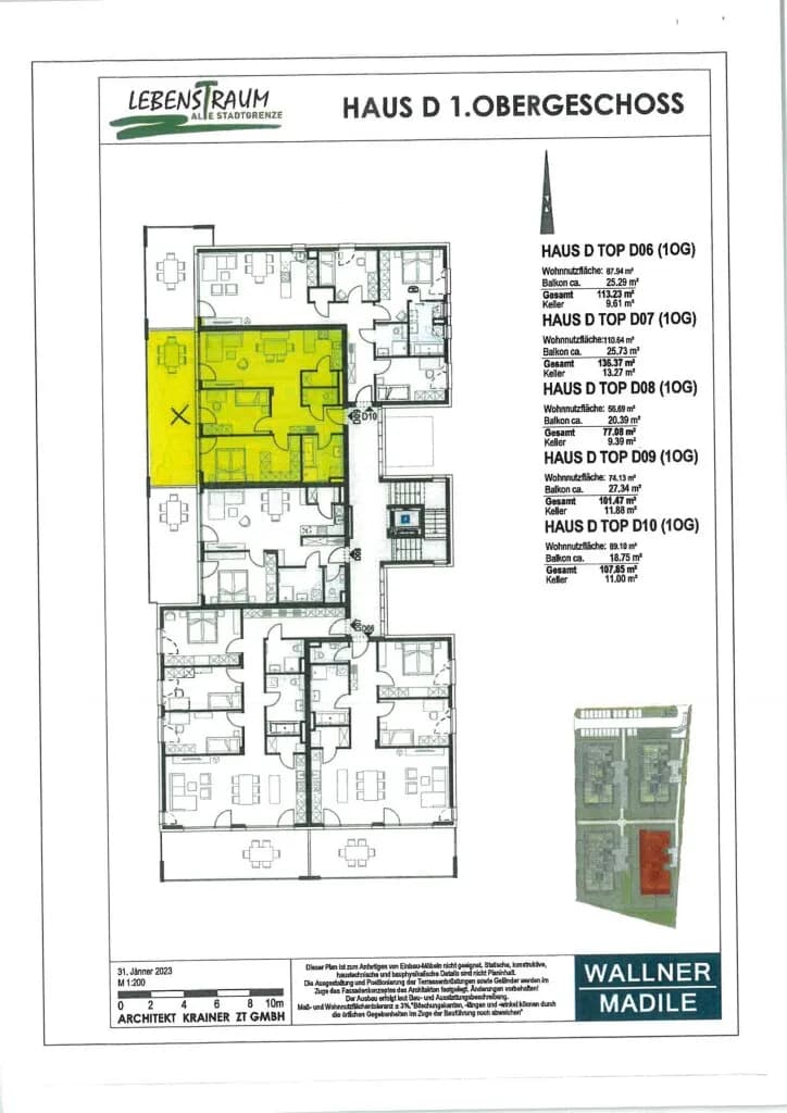 3-Zimmer-Wohnung kaufen in Klagenfurt – 74,13 m², € 410.000 – Bild 15 von 16