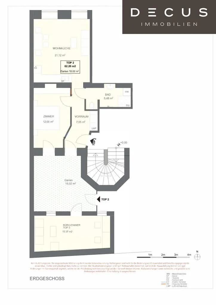 2-Zimmer-Wohnung kaufen in Wien – 63,21 m², € 415.280 – Bild 8 von 8