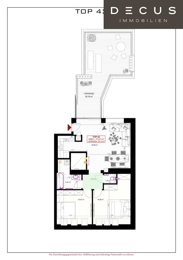 3-Zimmer-Wohnung kaufen in Wien – 78,81 m², € 469.000 – Bild 6 von 6