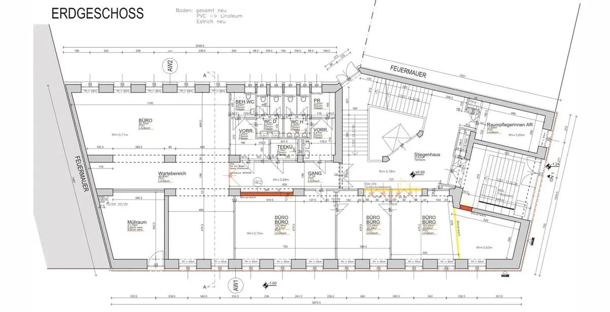 Gewerbeimmobilie mieten in Wien – 1 810 m², € 8 – Bild 8 von 12