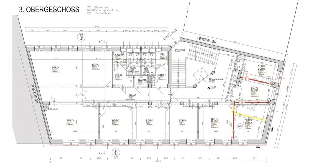 Gewerbeimmobilie mieten in Wien – 1 810 m², € 8 – Bild 11 von 12