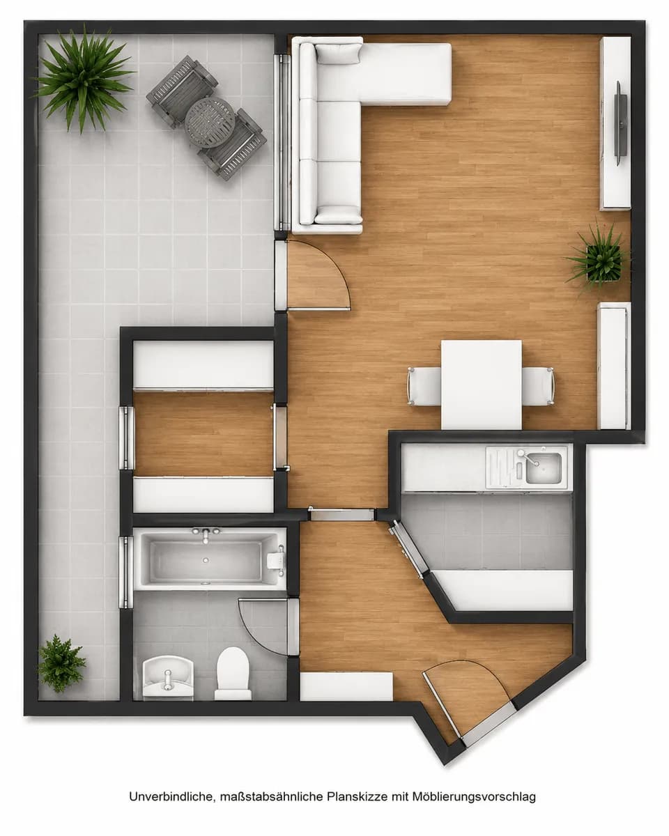 Wohnung kaufen in Innsbruck – 35,65 m², € 260.000 – Bild 11 von 12