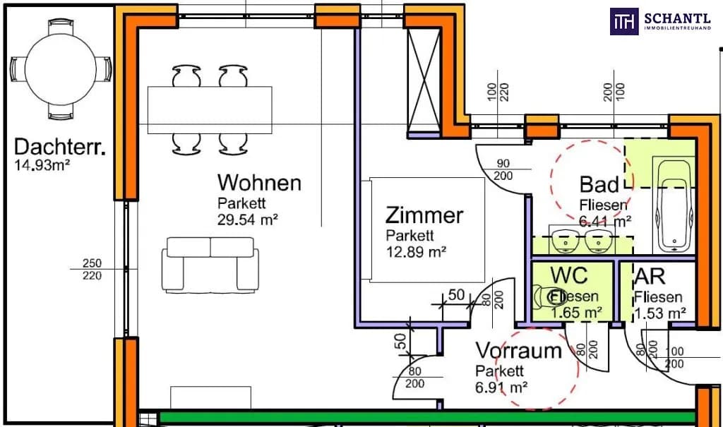 2-Zimmer-Wohnung mieten in Graz – 60 m², € 925 – Bild 16 von 18