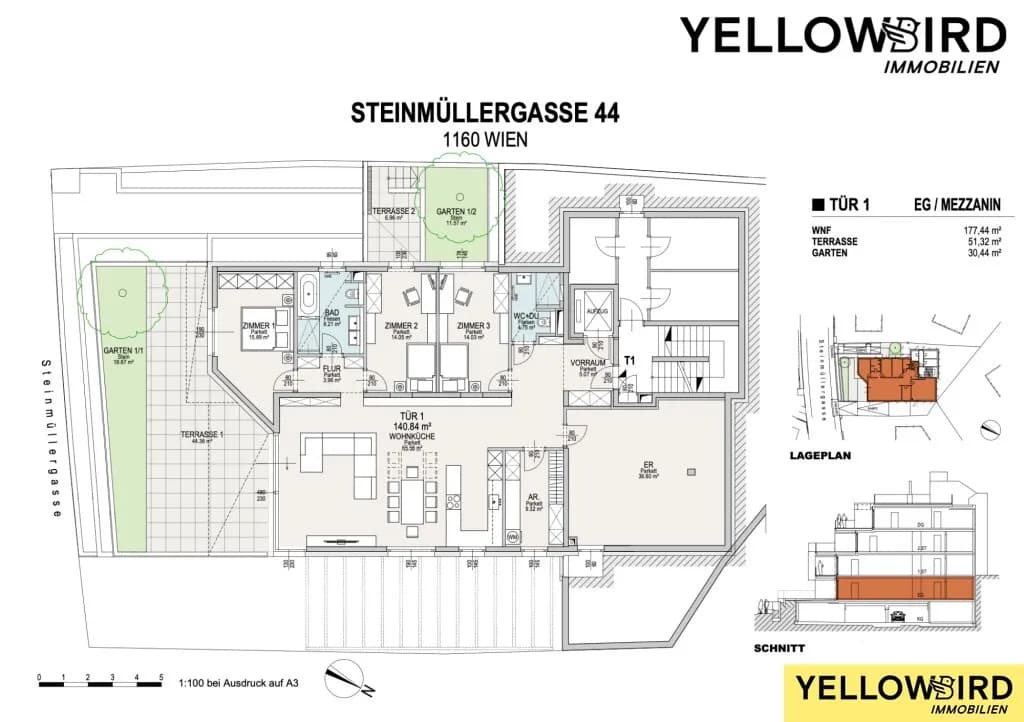 5-Zimmer-Wohnung kaufen in Wien – 173,1 m², € 1.784.000 – Bild 3 von 6