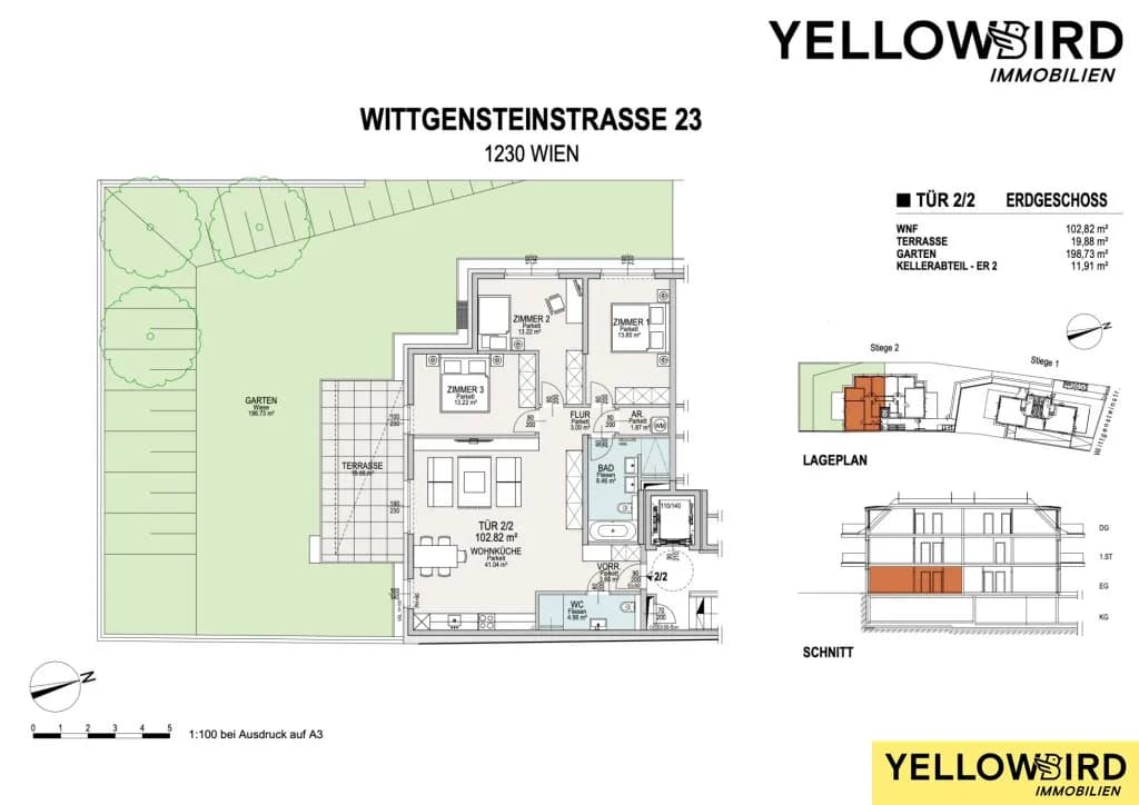 4-Zimmer-Wohnung kaufen in Wien – 102,11 m², € 983.000 – Bild 8 von 11