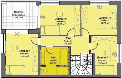 6-Zimmer-Haus kaufen in Korneuburg – 131,36 m², € 489.000 – Bild 8 von 9