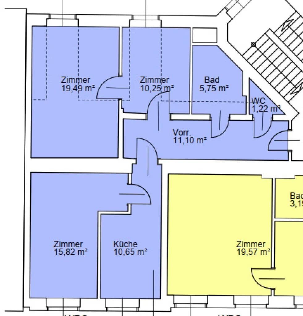 3-Zimmer-Wohnung kaufen in Graz – 76 m², € 149.000 – Bild 9 von 9