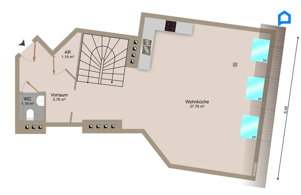 3-Zimmer-Wohnung kaufen in Wien – 89,26 m², € 468.990 – Bild 35 von 38