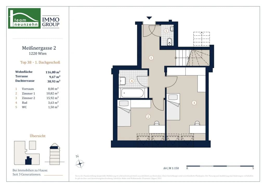 4-Zimmer-Wohnung kaufen in Wien – 116,8 m², € 875.000 – Bild 33 von 35