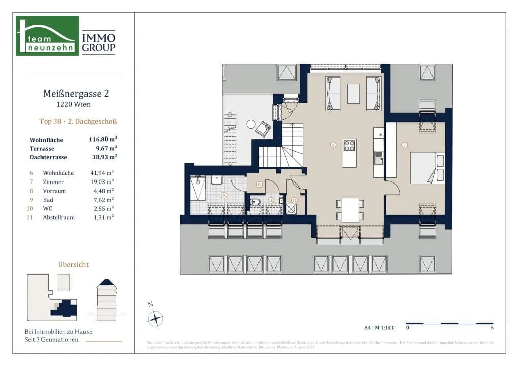 4-Zimmer-Wohnung kaufen in Wien – 116,8 m², € 875.000 – Bild 34 von 35
