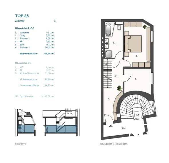 3-Zimmer-Wohnung kaufen in Wien – 106,75 m², € 2.197.000 – Bild 12 von 14