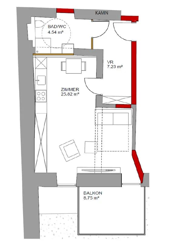Gewerbeimmobilie kaufen in Braunau am Inn – 212,82 m², € 838.800 – Bild 6 von 10